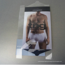 Caixa de embalagem da fábrica OEM / ODM para briefs / boxers / shorts (caixa de presente de plástico)